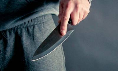 В Молодечно пьяный мужчина напал на милиционеров с двумя ножами — видеофакт
