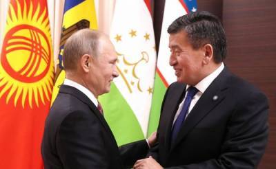 Президенты России и Киргизии подтвердили стратегию партнерства двух стран