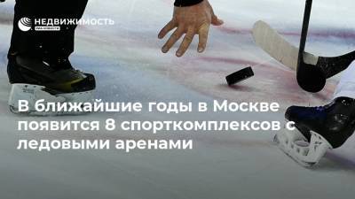 В ближайшие годы в Москве появится 8 спорткомплексов с ледовыми аренами