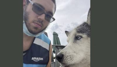 Водитель службы доставки Amazon нырнул в бассейн и спас тонувшую собаку