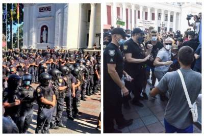 Марш равенства в Одессе поставил на ноги полицию и Нацгвардию, есть пострадавшие: кадры замеса