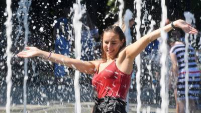 В Москве понедельник стал самым жарким днем августа