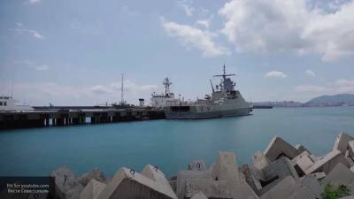 Экипаж корабля "Павел Державин" выполнил проверочные стрельбы в Черном море