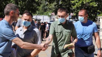 Стерненко заявил, что нападение на него под судом организовали те, кто устроил третье покушение