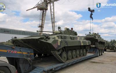 Военные получили партию БМП от Укроборонпрома