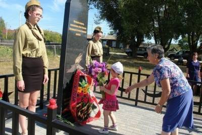 В Рязанской области открыли памятник войнам