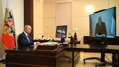 Врио главы Коми доложил Путину о первоочередных проблемах региона