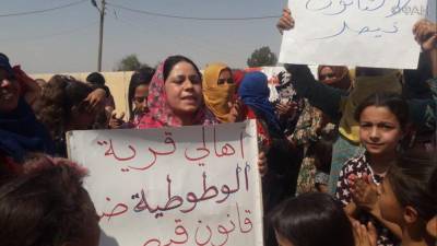 Сирия новости 31 августа 19.30: женские протесты прошли в городе Атма на севере Идлиба