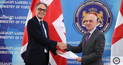 Новый посол Великобритании в Грузии передал верительные грамоты