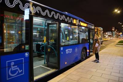 В Митине и Тушине появятся новые ночные маршруты автобусов