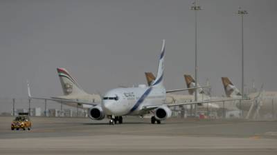 Состоялся первый коммерческий перелёт из Израиля в ОАЭ