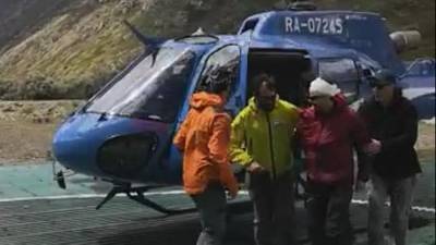 Спасатели эвакуировали пострадавшего альпиниста в Кабардино-Балкарии