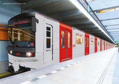 Общественный транспорт в Праге перекрасят в серо-красный цвет