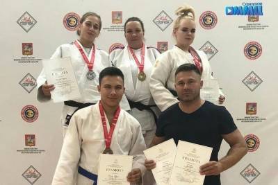 Серпуховичи приняли участие в Чемпионате Московской области по дзюдо