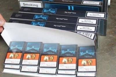 Крупную партию контрафактных сигарет нашли в столице Карелии