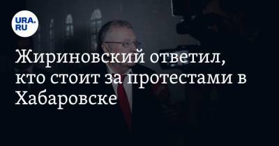 Жириновский ответил, кто стоит за протестами в Хабаровске