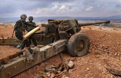 Сирийская армия открыла огонь в Идлибе после удара турецкой артиллерии