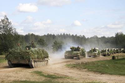 Минобороны Беларуси назвало плановыми сборы на границе с Россией