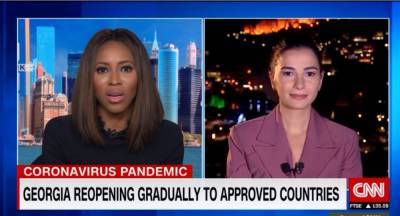 Мариам Квривишвили рассказала в интервью CNN о пандемии и туризме