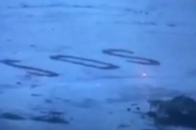 Троих мужчин нашли на необитаемом острове благодаря огромной надписи SOS