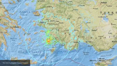 Землетрясение произошло рядом с турецким городом-миллионником