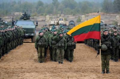 Литва хочет построить военный полигон рядом с Калининградской областью