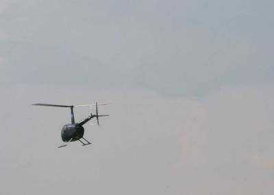 Вертолет Robinson совершил жесткую посадку на Алтае