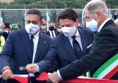 Рокотянская поздравила коллег из Генуи с открытием нового моста