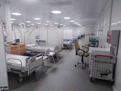 Власти решили свернуть госпиталь в «Екатеринбург-Экспо». Он проработал 3,5 недели