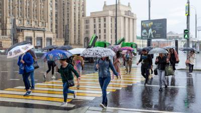В Москве похолодает до 15 градусов и пойдут дожди