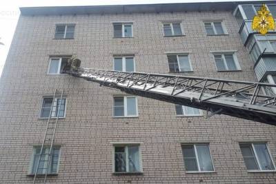Спасатели предотвратили падение ребенка из окна в Тверской области