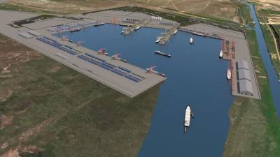 41,3 млрд. рублей будет инвестировано в строительство морского порта Лагань в Калмыкии
