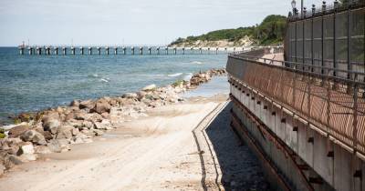 Температура воды в море у калининградского побережья опустилась до +19 градусов