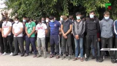 Сотню правонарушителей вернули в Чечню из Москвы "на перевоспитание"