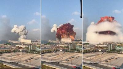 Сотрудники посольства РФ не пострадали при взрыве в Бейруте