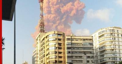 В Бейруте из-за взрыва повреждено здание посольства России