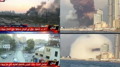 Новости на "России 24". Телеканал "Аль Манар": версия теракта в Бейруте не подтверждается