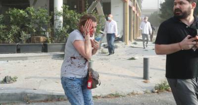 В результате взрыва в Бейруте сильно пострадал армянский квартал, есть раненые