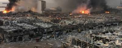 В Ливане объявили траур после взрыва в порту Бейрута