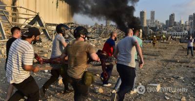 В Бейруте после взрывов больницы забиты окровавленными людьми. Кадры 18+ | Мир | OBOZREVATEL
