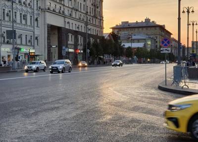 Автобусные маршруты на Тверской улице восстановлены после завершения дорожных работ