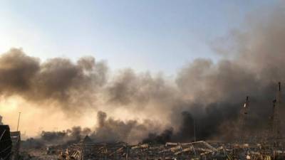 Взрыв в Бейруте произошел на складе конфискованных боеприпасов, - глава спецслужбы Ливана