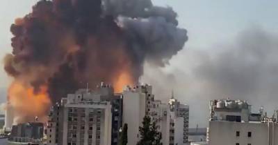 МВД Ливана: В порту Бейрута взорвалась аммиачная селитра