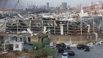 Около 40 человек погибли в результате взрыва в Бейруте