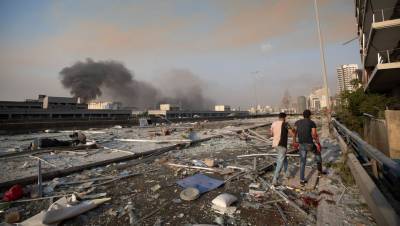 Число жертв взрыва в Бейруте возросло до 50 человек