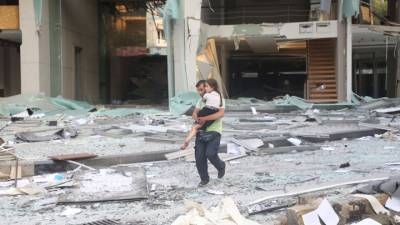 Новости на "России 24". В результате взрыва в Бейруте 30 человек погибли и около 3 тысяч пострадали