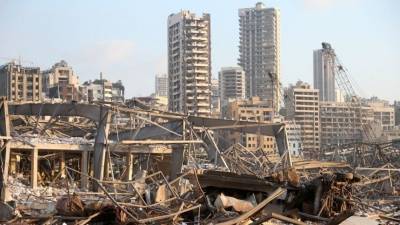 Глава МВД Ливана: В Бейруте взорвалась аммиачная селитра