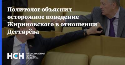 Политолог объяснил осторожное поведение Жириновского в отношении Дегтярёва