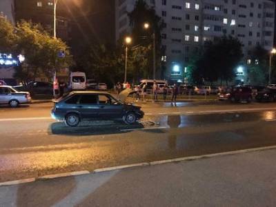 В Уфе пьяный водитель устроил аварию