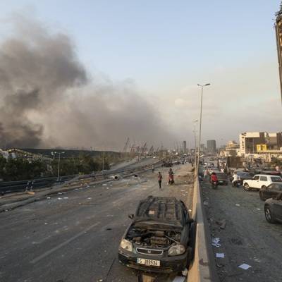 В Бейруте продолжают устранять последствия мощного взрыва